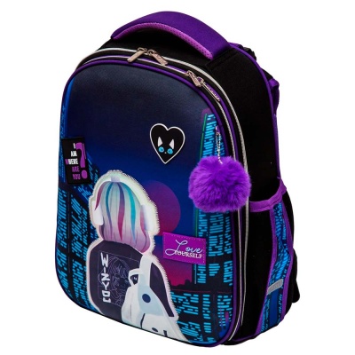 Рюкзак Choice City Girl школьный жесткий deVente 7033413 1